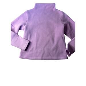 Ll Bean Light Purple Mock Neck Medium Pullover